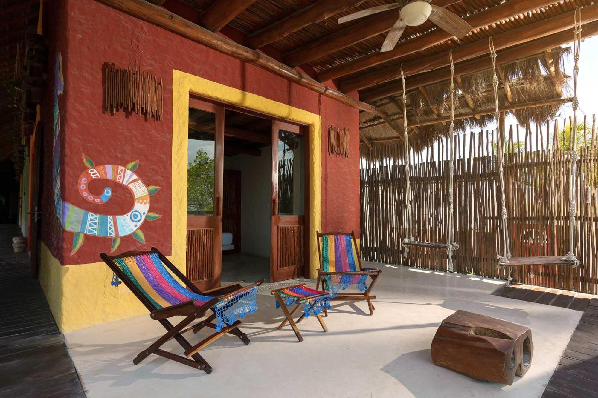 Готель Exe El Pueblito Isla Holbox Екстер'єр фото